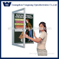 Non-illuminated Extruded Aluminum Sign Frame Lockable Poster Board